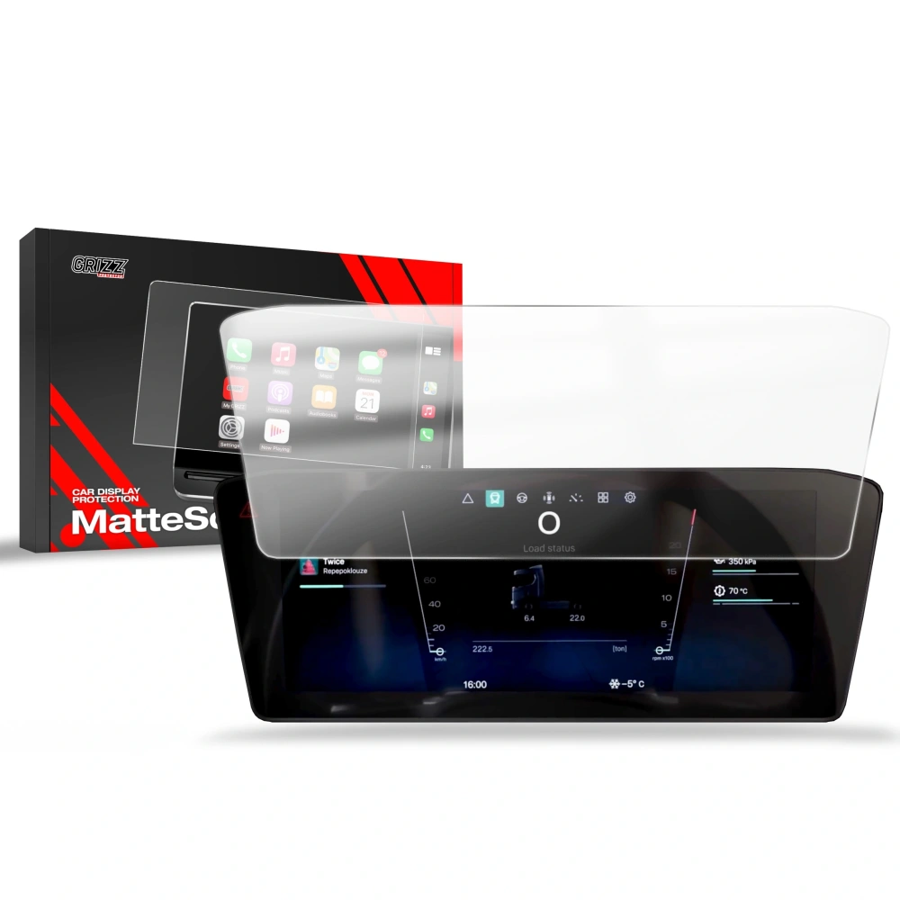 Folia matowa GrizzGlass CarDisplay Protection do Scania S Virtual Cockpit (2024-2025)