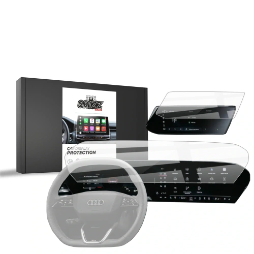 Buy Ceramic GrizzGlass CarDisplay Protection Audi A5 B10 (2025) [2in1] - GRZ12465 - {ean13} - Home Screen Store Europe