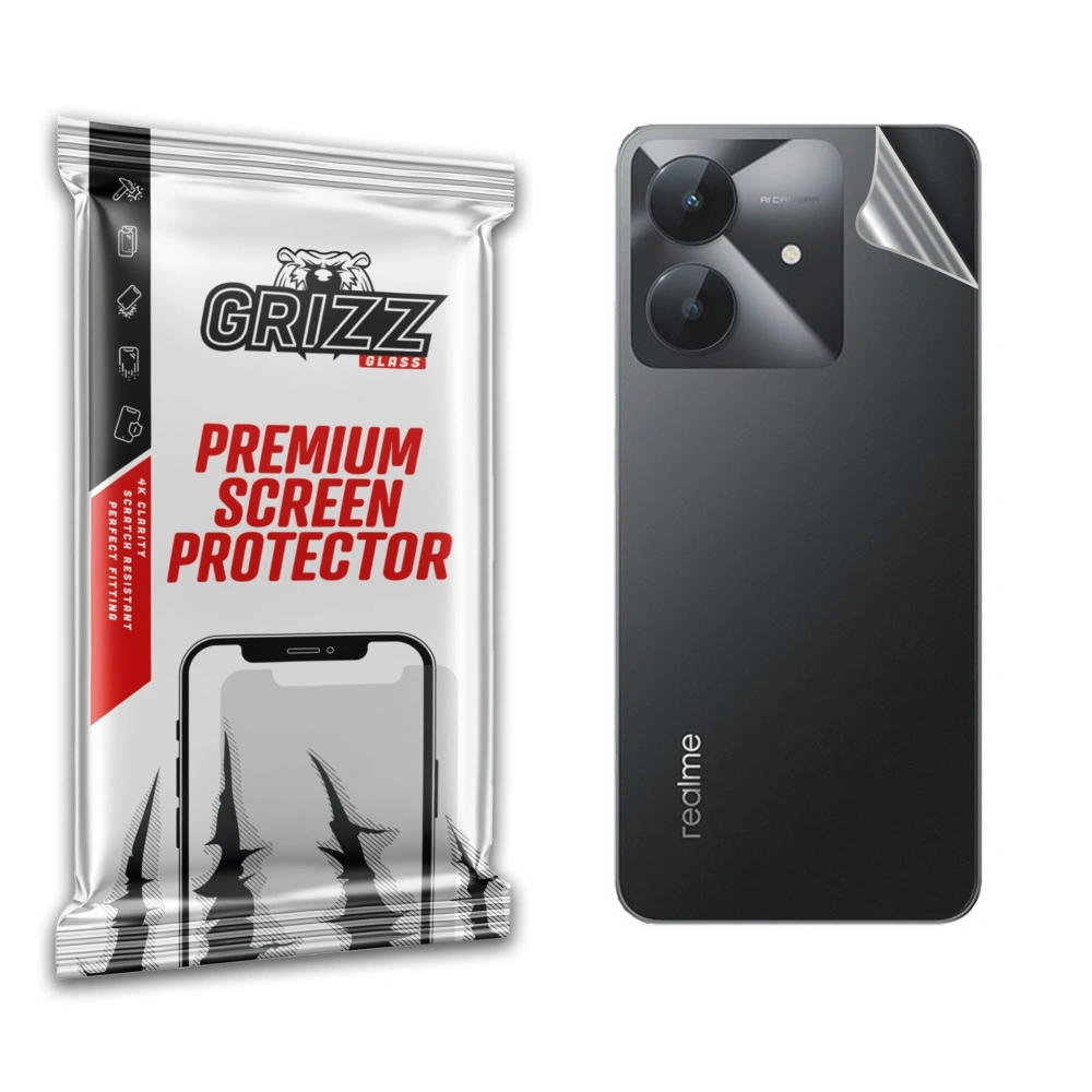 Folia na tył GrizzGlass SatinSkin do Realme Note 60x