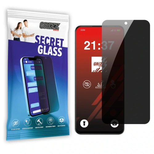 Matowe szkło prywatyzujące GrizzGlass SecretGlass do Xiaomi POCO C75 5G