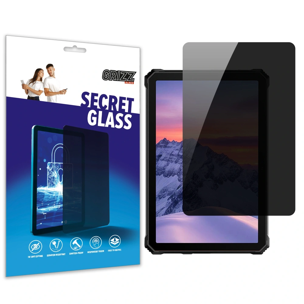 Matowe szkło prywatyzujące GrizzGlass SecretGlass do Blackview Active 10 Pro