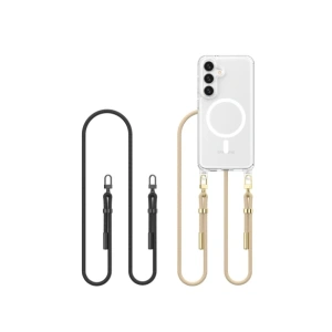 Kup Etui Tech-Protect Flexair Chain MagSafe Samsung Galaxy S25 černá a taupe - THP3814 - {ean13} - Sklep Home Screen