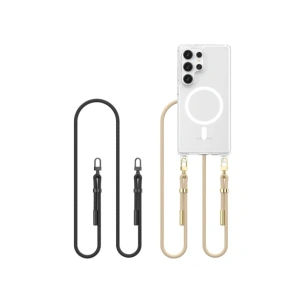 Buy Tech-Protect Flexair Chain MagSafe Samsung Galaxy S25 Ultra Black & Taupe - THP3815 - {ean13} - Home Screen Store Europe