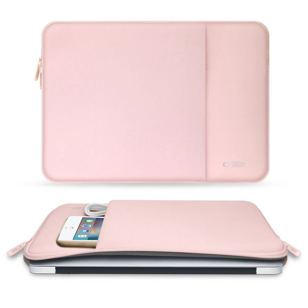 Torba Tech-Protect Neopren Laptop 14 Dusty Rose