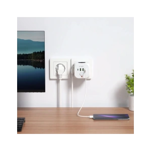 Kup Tech-Protect PCL3X4 Steckdose 2xUSB-A, 2xUSB-C, 3xAC Weiß - THP3819 - {ean13} - Sklep Home Screen