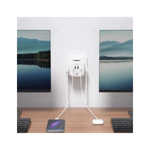 Kup Tech-Protect PCL3X4 Steckdose 2xUSB-A, 2xUSB-C, 3xAC Weiß - THP3819 - {ean13} - Sklep Home Screen