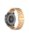 Kup Pasek ze stali nierdzewnej Bizon Strap Watch Aura do Smartwatcha 22 mm różowozłoty - BIZ8149 - {ean13} - Sklep Home Screen