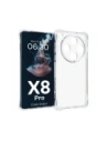 Elastyczne etui Bizon Case Salpa do Oppo Find X8 Pro przezroczyste