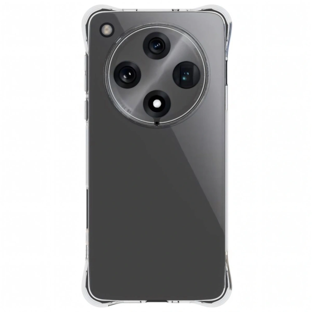 Elastyczne etui Bizon Case Salpa do Oppo Find X8 Pro przezroczyste