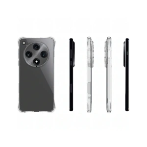 Elastyczne etui Bizon Case Salpa do Oppo Find X8 Pro przezroczyste