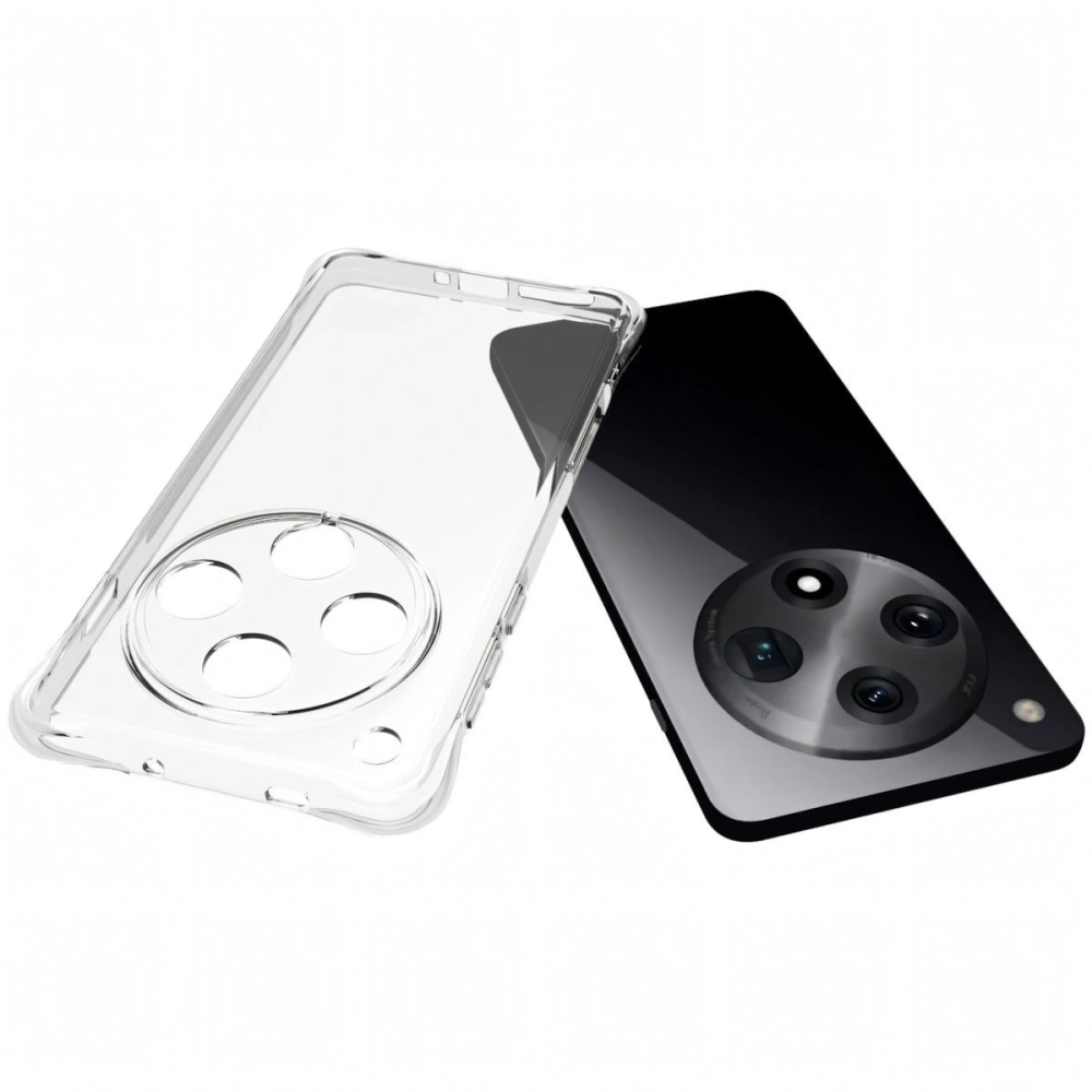 Elastyczne etui Bizon Case Salpa do Oppo Find X8 Pro przezroczyste