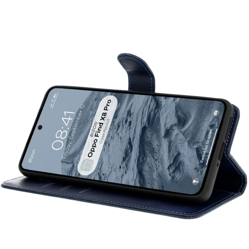 Kup Bizon Case Pocket Oppo Find X8 Pro sötétkék - BIZ8161 - {ean13} - Sklep Home Screen