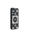 Kup Etui Guess 4G Background Gold Electroplated Peony Pattern MagSafe do Samsung Galaxy S25 czarny - GUE4240 - {ean13} - Sklep Home Screen