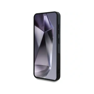 Kup Guess 4G Fundal Aur Electroplacat Model Bujor MagSafe Samsung Galaxy S25 negru - GUE4240 - {ean13} - Sklep Home Screen