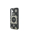 Kup Guess 4G Fundal Aur Electroplacat Model Bujor MagSafe Samsung Galaxy S25 negru - GUE4240 - {ean13} - Sklep Home Screen