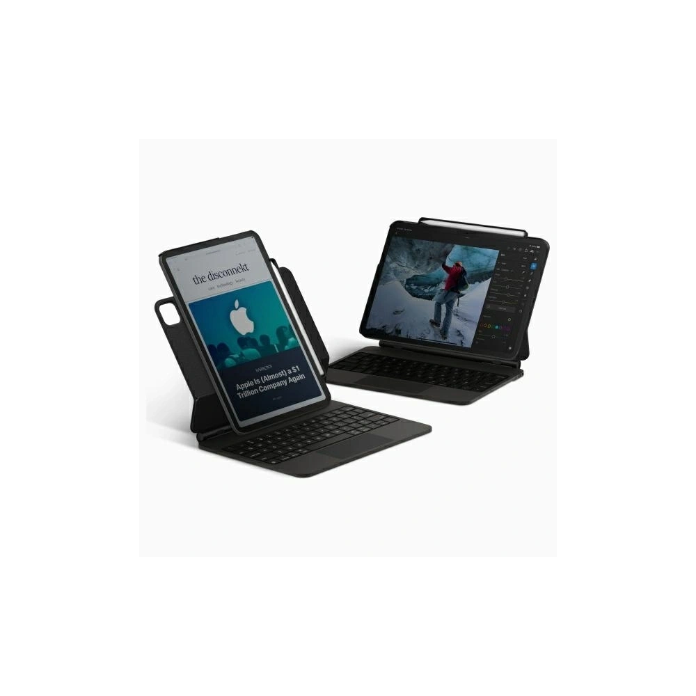 Etui UNIQ Axel Apple iPad Air 10.9 2020/2022 (4, 5 gen) / iPad Pro 11 2021/2022 (3, 4 gen) / iPad Air 11 2024 (6. generacji) czarny/black ebony