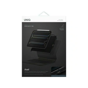 Kup Etui UNIQ Axel Apple iPad Air 10.9 2020/2022 (4, 5 gen) / iPad Pro 11 2021/2022 (3, 4 gen) / iPad Air 11 2024 (6. generacji) czarny/black ebony - UNIQ1436 - {ean13} - Sklep Home Screen