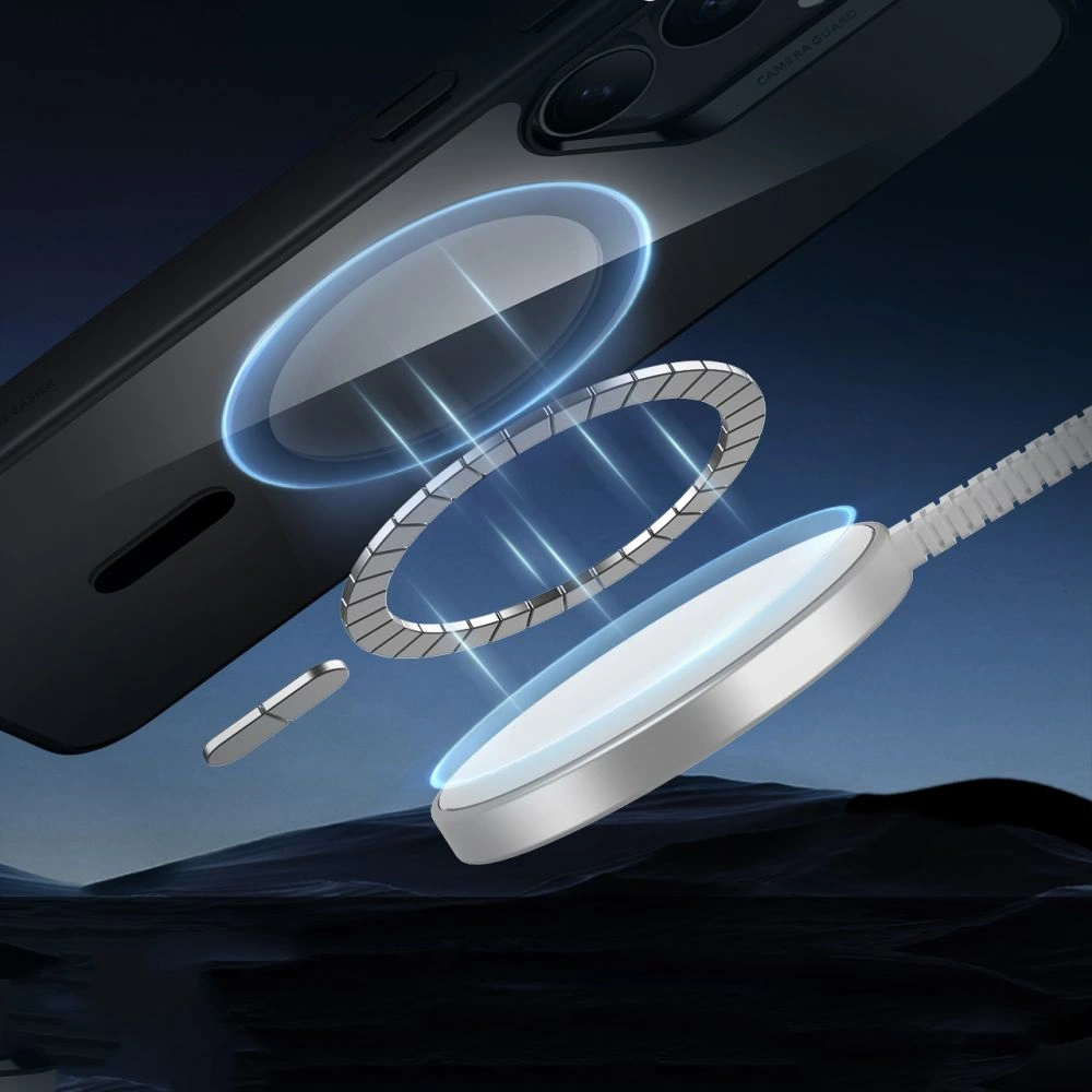 Etui ESR Classic Hybrid Halolock MagSafe Samsung Galaxy S25+ Plus Clear/black