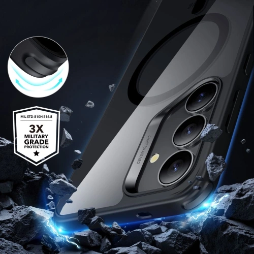 Buy ESR Classic Hybrid Halolock MagSafe Samsung Galaxy S25+ Plus Clear/black - ESR884 - {ean13} - Home Screen Store Europe