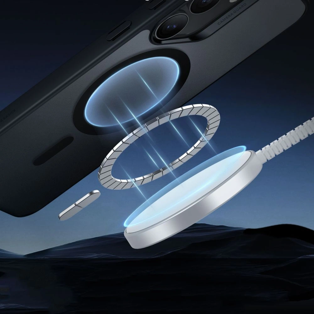 Etui ESR Classic Hybrid Halolock MagSafe Samsung Galaxy S25+ Plus Frosted Black