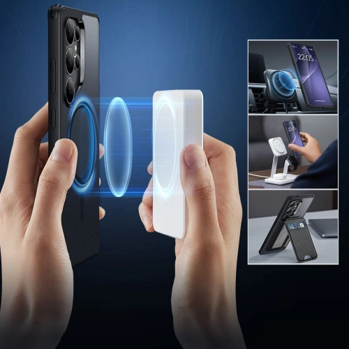 Buy ESR Classic Hybrid Halolock MagSafe Samsung Galaxy S25 Ultra Frosted Black - ESR888 - {ean13} - Home Screen Store Europe
