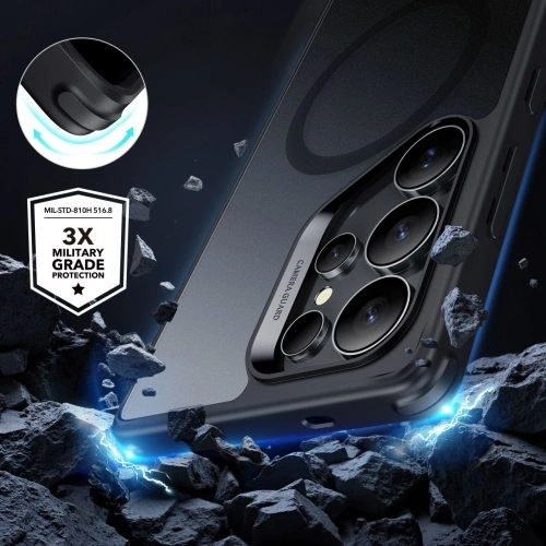 Buy ESR Classic Hybrid Halolock MagSafe Samsung Galaxy S25 Ultra Frosted Black - ESR888 - {ean13} - Home Screen Store Europe