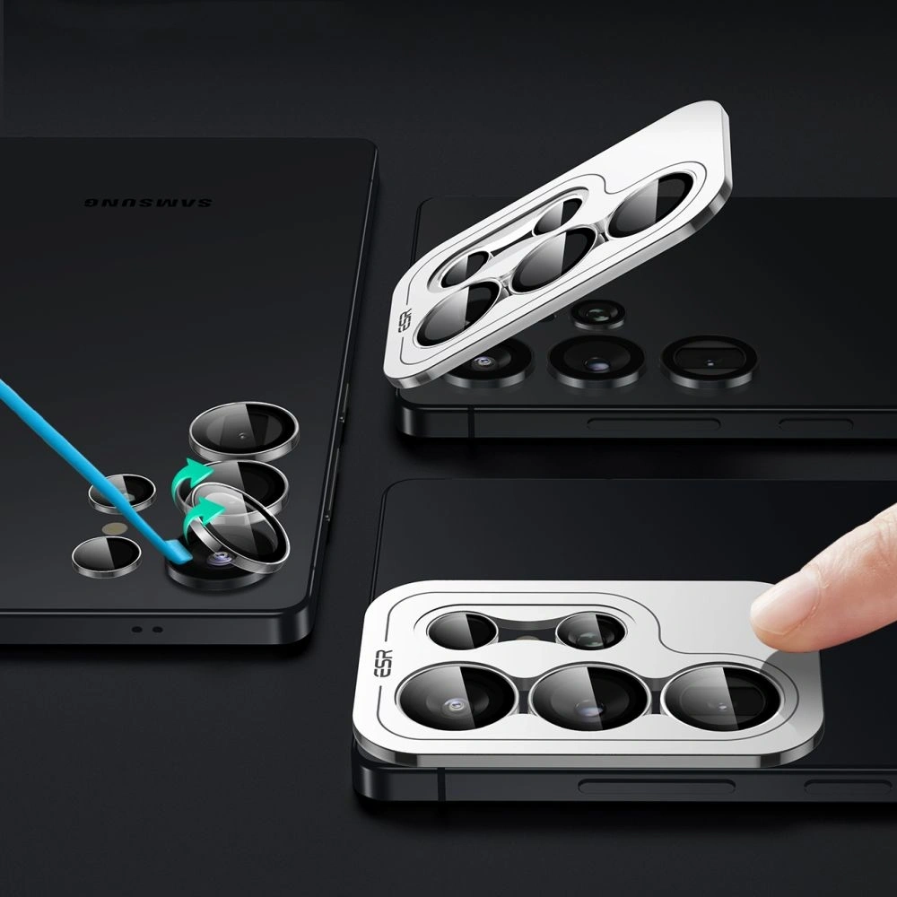 Osłona na aparat ESR Armorite Camera Protector Samsung Galaxy S25 Ultra Clear