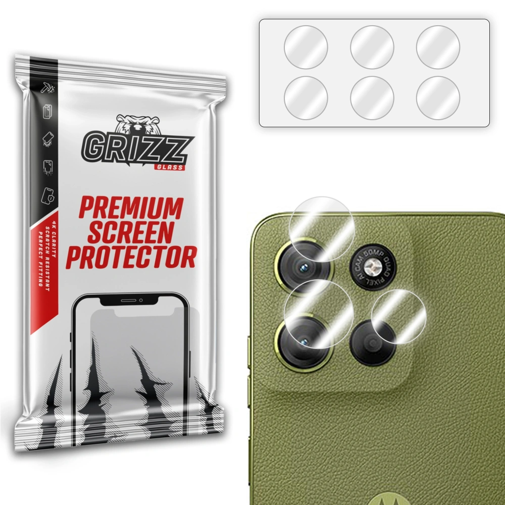 Szkło na aparat GrizzGlass HybridGlass Camera do Motorola Moto G15 Power