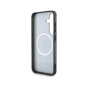 Buy Guess 4G Glitter Triangle Buttons MagSafe Samsung Galaxy S25 black - GUE4241 - {ean13} - Home Screen Store Europe