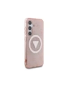 Buy Guess 4G Glitter Triangle Buttons MagSafe Samsung Galaxy S25 pink - GUE4243 - {ean13} - Home Screen Store Europe