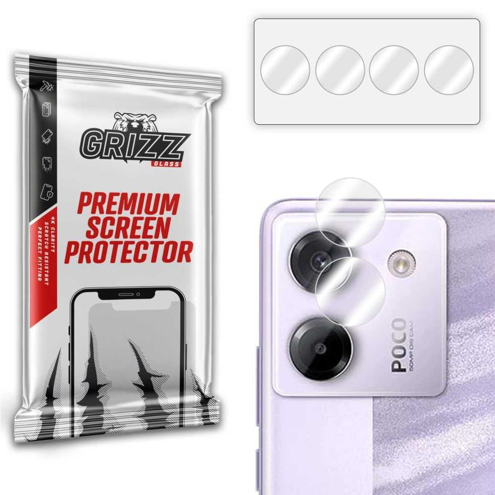 Szkło na aparat GrizzGlass HybridGlass Camera do Xiaomi POCO M7 Pro 5G