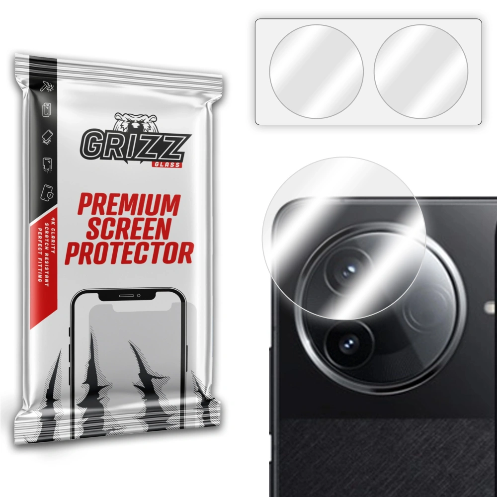 Szkło na aparat GrizzGlass HybridGlass Camera do Xiaomi Redmi K80 Pro