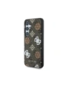 Kup Etui Guess 4G Printed Colored Peony Pattern MagSafe do Samsung Galaxy S25 brązowy - GUE4244 - {ean13} - Sklep Home Screen