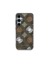 Kup Etui Guess 4G Printed Colored Peony Pattern MagSafe do Samsung Galaxy S25 brązowy - GUE4244 - {ean13} - Sklep Home Screen