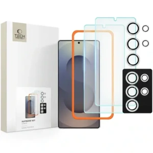 Buy Tech-Protect Supreme Set Samsung Galaxy S25 Ultra Clear [3 PACK] - THP3833 - {ean13} - Home Screen Store Europe