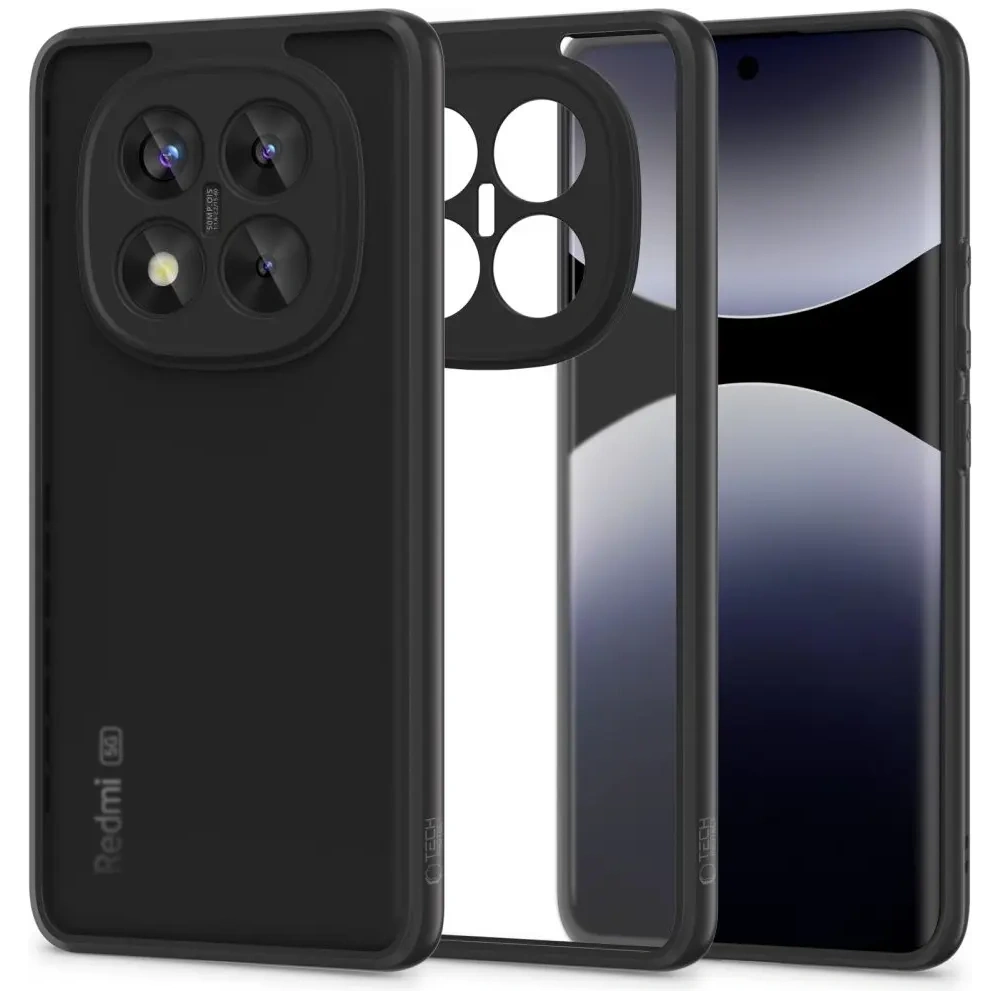 Etui Tech-Protect Magmat Xiaomi Redmi Note 14 Pro+ Plus 5G Matte Black