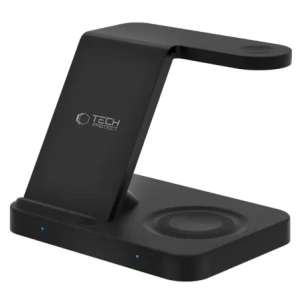 Kup Ładowarka bezprzewodowa Tech-Protect QI15W-A37 3in1 Wireless Charger For Android & Apple Black - THP3838 - {ean13} - Sklep Home Screen