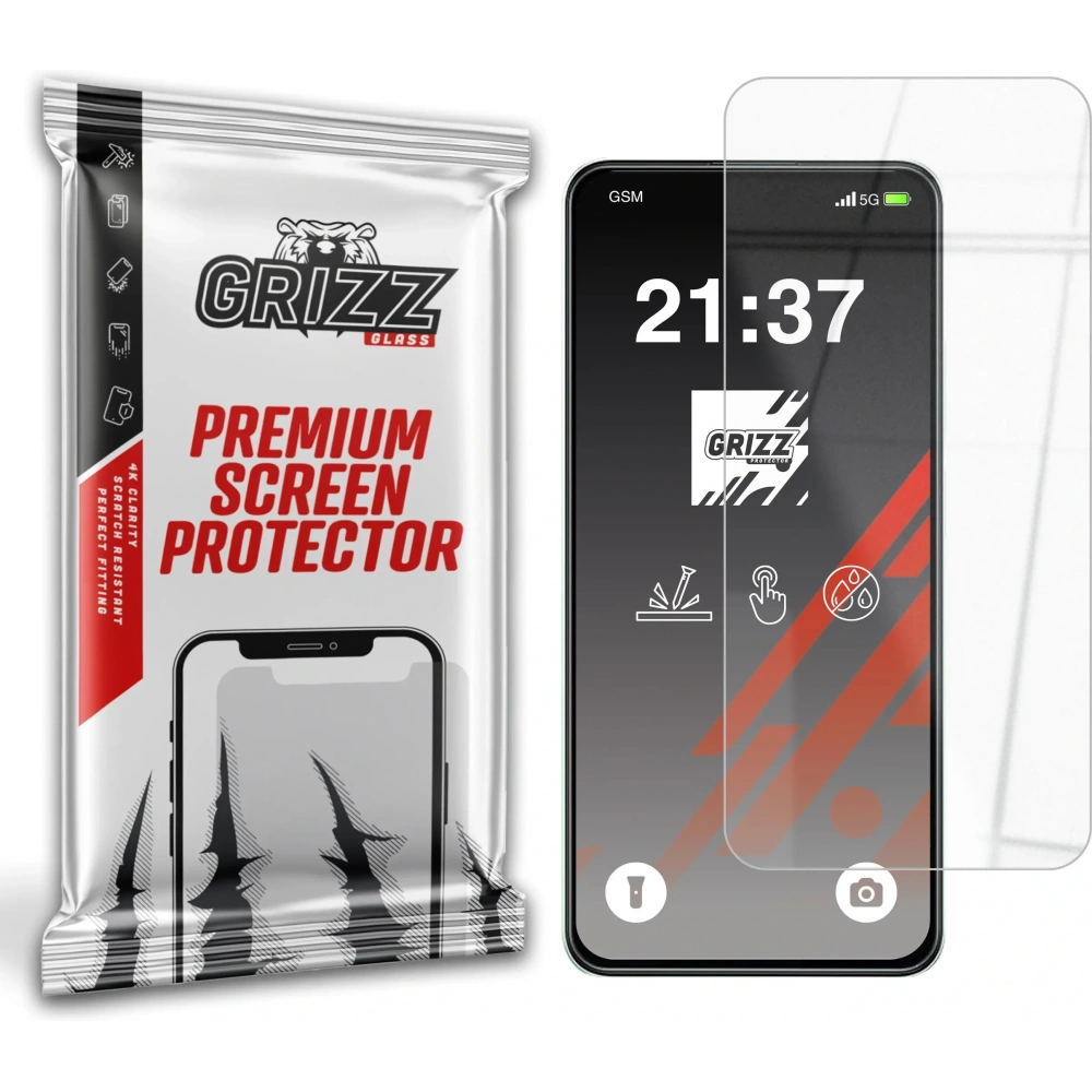 Szkło hybrydowe GrizzGlass HybridGlass do Realme Note 60x