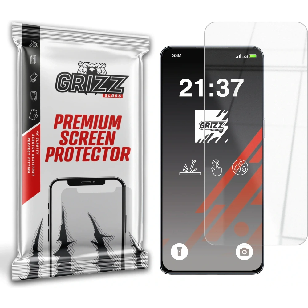 Szkło hybrydowe GrizzGlass HybridGlass do Ulefone Note 18 Pro