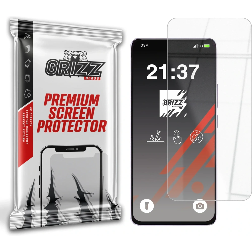 Szkło hybrydowe GrizzGlass HybridGlass do Xiaomi POCO M7 Pro 5G