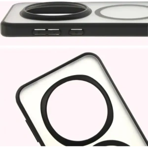 Kup Etui s magnetickým kroužkem Bizon Case MatteO pro Honor Magic7 Pro poloprůhledné s černým rámem - BIZ8163 - {ean13} - Sklep Home Screen