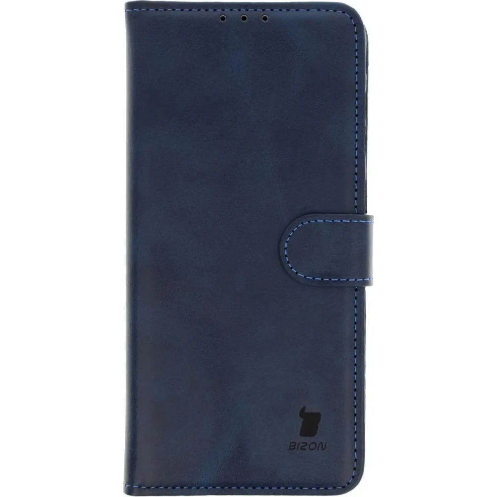 Etui z klapką Bizon Case Pocket do Samsung Galaxy A36 5G granatowe