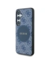 Kup Etui Guess 4G Round Patch Classic Logo MagSafe do Samsung Galaxy S25 niebieski - GUE4246 - {ean13} - Sklep Home Screen
