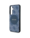 Kup Etui Guess 4G Round Patch Classic Logo MagSafe do Samsung Galaxy S25 niebieski - GUE4246 - {ean13} - Sklep Home Screen