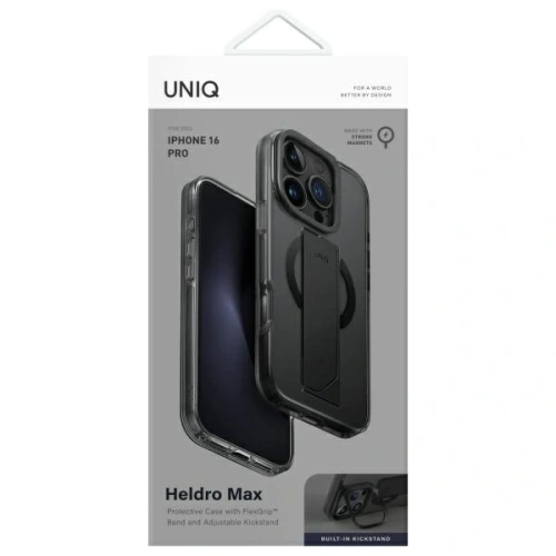 Kup UNIQ Heldro Max Apple iPhone 16 Pro MagClick Lade-Dampf-Rauch - UNIQ1438 - {ean13} - Sklep Home Screen
