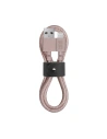 Kabel Native Union Belt Cable Lightning ze skórzanym zapięciem 1,2m (rose)