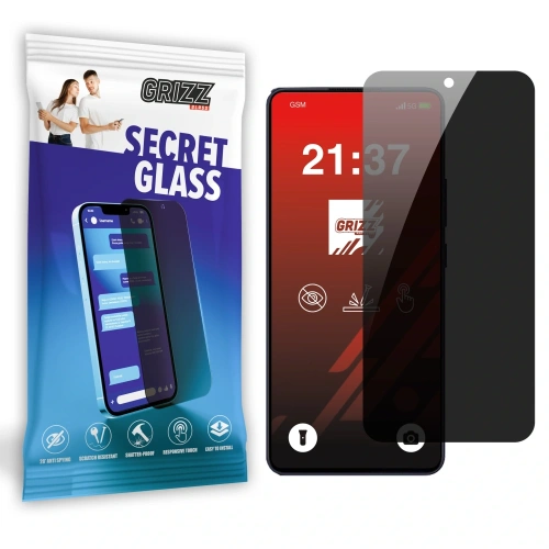 Matowe szkło prywatyzujące GrizzGlass SecretGlass do Oppo Reno13 F