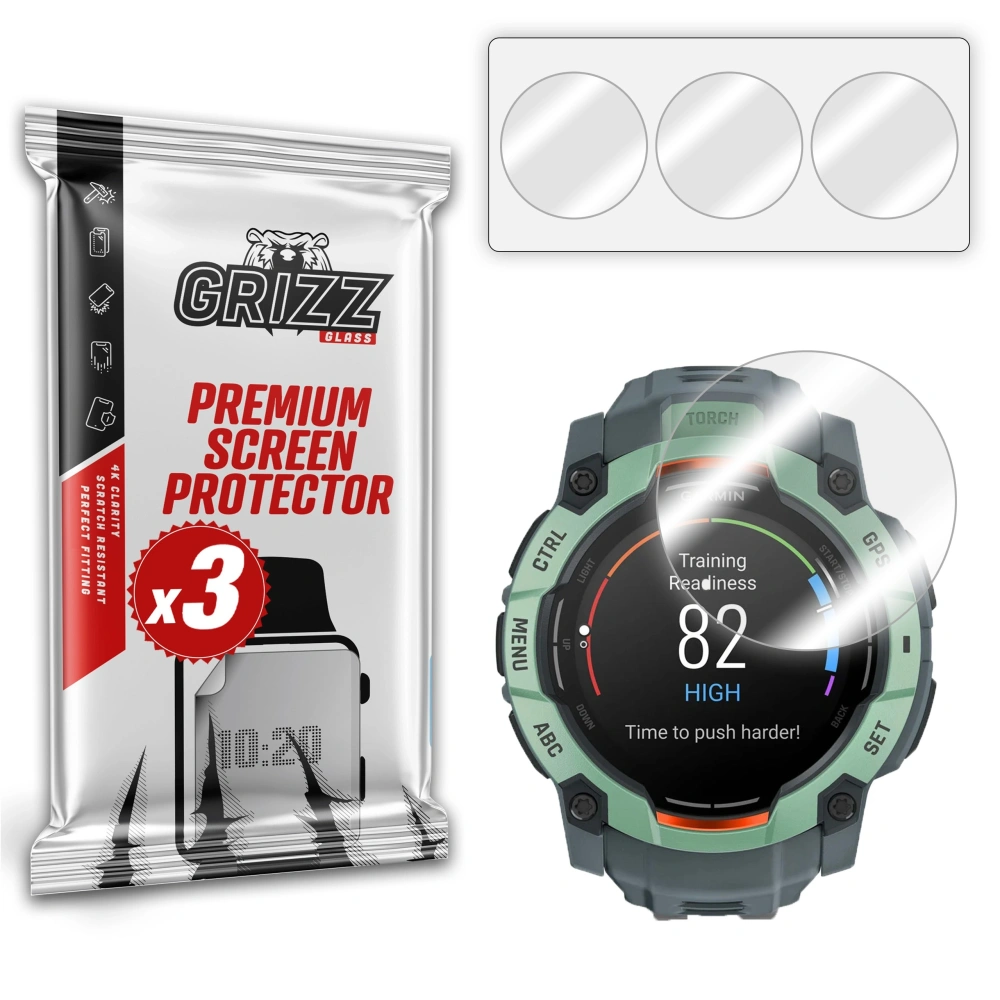 Folia hydrożelowa GrizzGlass Hydrofilm do Garmin Instinct 3 50mm