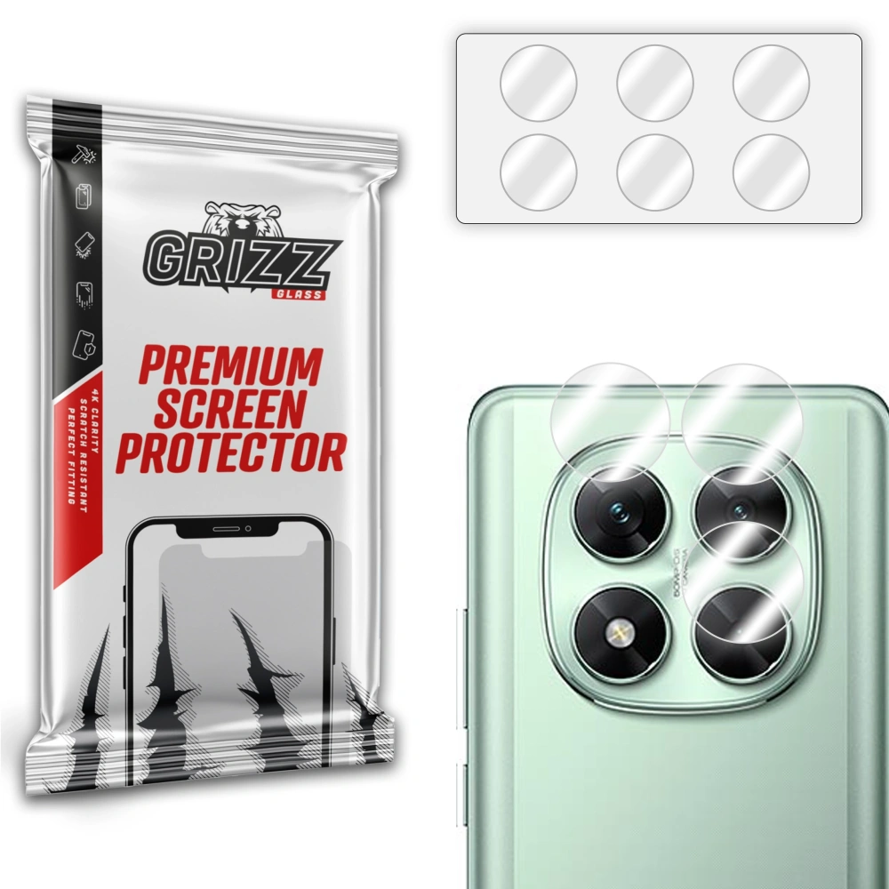 Szkło na aparat GrizzGlass HybridGlass Camera do Xiaomi Poco X7