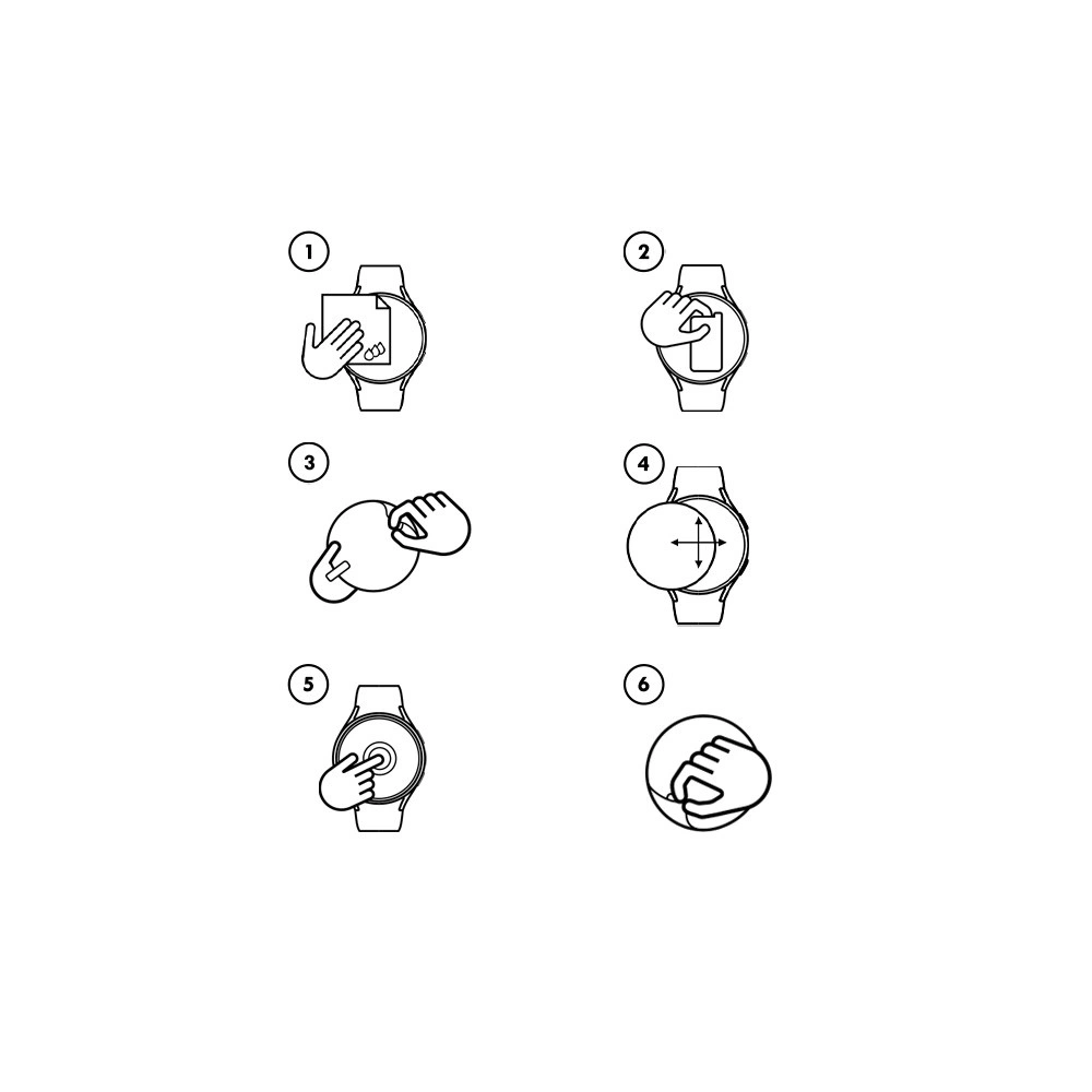 Szkło hybrydowe GrizzGlass HybridGlass do Garmin Instinct E 45mm